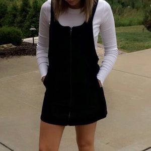Black Overall Dress